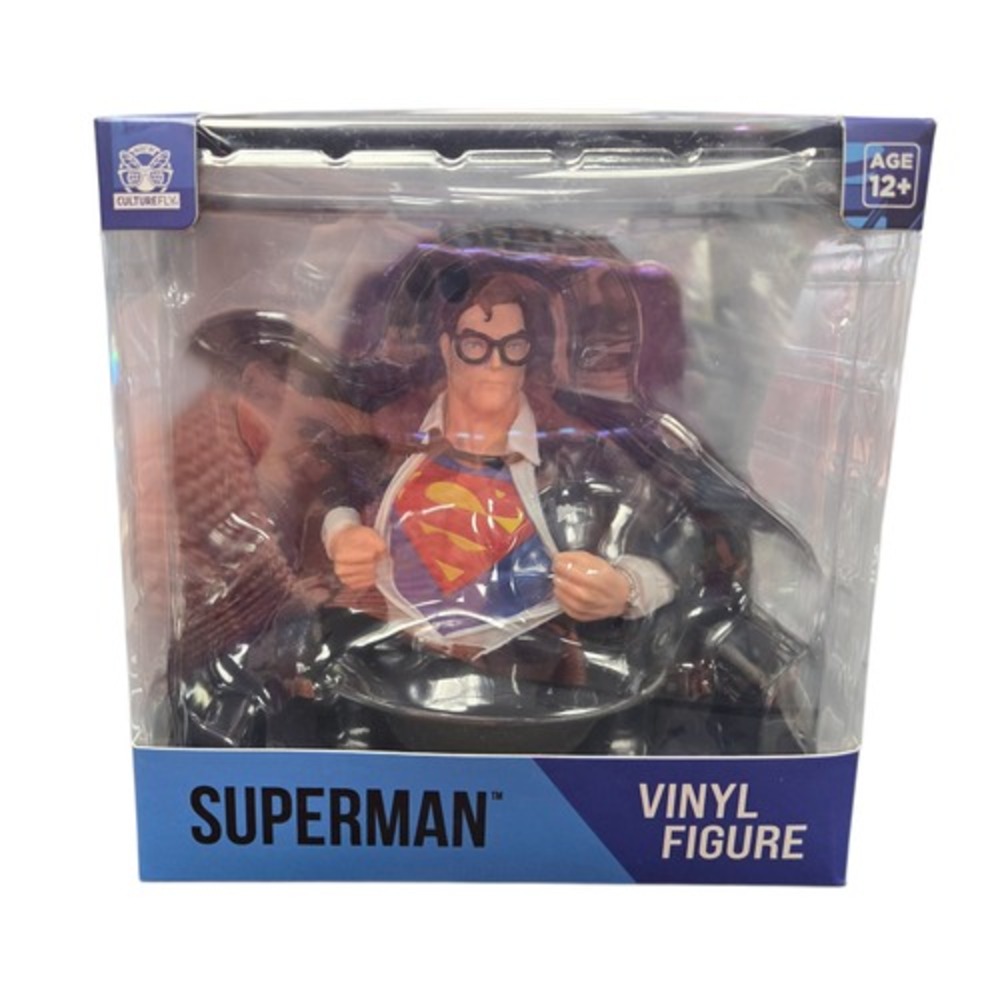 2025 Culturefly World Finest DC Comics Clark Kent Superman 5" Vinyl Bust Statue